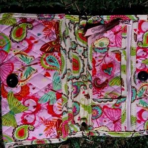 Vera Bradley Tri-fold Wallet NEW NWOT